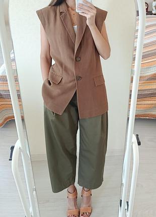 Стильний подовжений жилет h&m