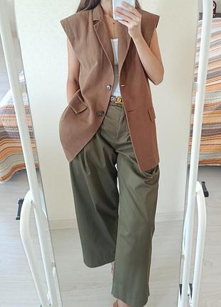 Стильный удлиненный жилет h&amp;m 6