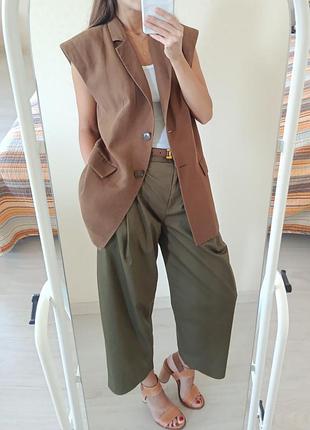 Стильный удлиненный жилет h&amp;m 7