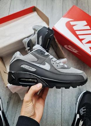Мужские кроссовки nike air max 90 grey