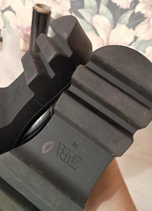 Туфлі дербі zara 38 розмір 3