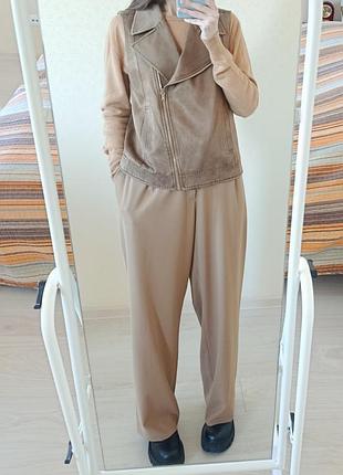 Жилетка під замш massimo dutti 3
