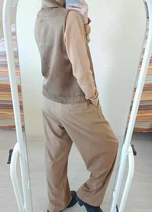 Жилетка під замш massimo dutti 4