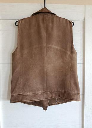 Жилетка під замш massimo dutti 10