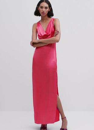 Сукня massimo dutti шовк