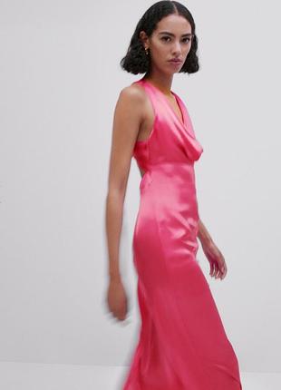 Сукня massimo dutti шовк 3
