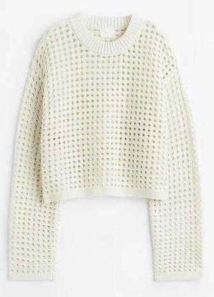 Ажурний джемпер h&m