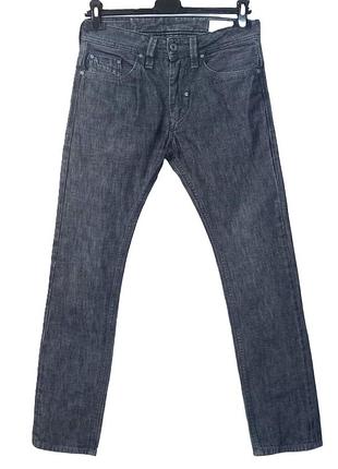 Мужские джинсы diesel thanaz made in italy w28 l30 (s) оригинал y2k archive дизель синий меланж