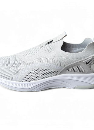 Nike gray мокасини