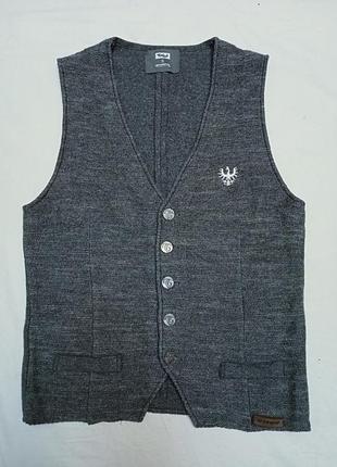 Традиционный шерстяной жилет gilet бренда tirol x stapf / spieth &amp; wensky