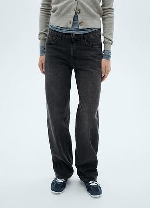 Джинси mango straight 36 розмір прямі