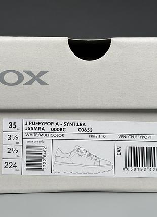 Кроссовки geox puffypop 35 р. 8