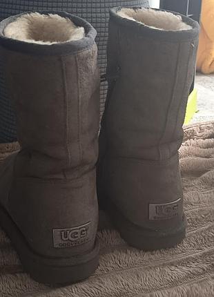 Угги ugg 37 коричневые угги замшевые
