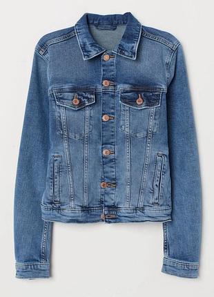 H&m джинсова куртка денім.