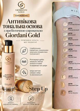 Шикарная антивозрастная тональная основа