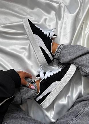 Кросівки suede xl black/white 🤍 7