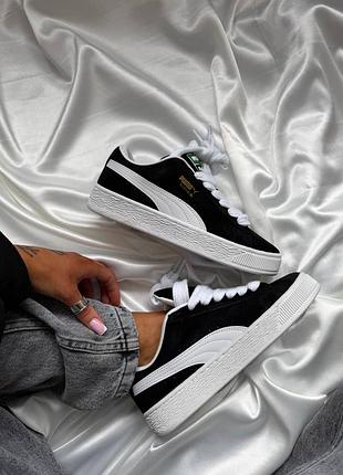 Кросівки suede xl black/white 🤍 8