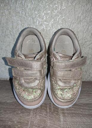 Clarks, кроссовки для девочки, 24р 2