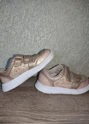 Clarks, кроссовки для девочки, 24р 4