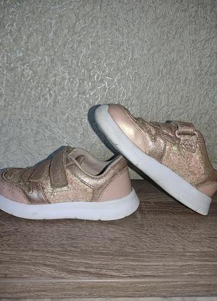 Clarks, кроссовки для девочки, 24р 5