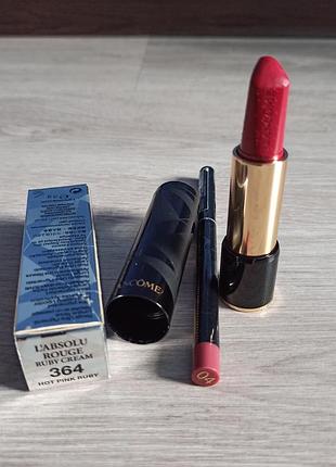 Помада lancome l'absolu rouge ruby cream 364
