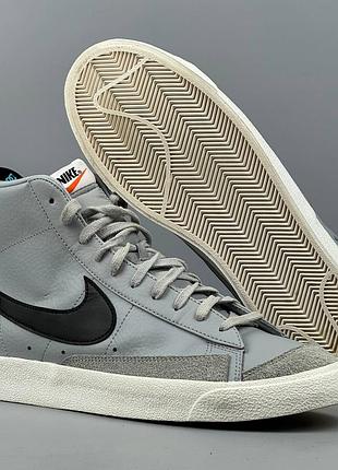 Nike blazer mid 77 кеды кеди кроссовки кросівки обувь взуття шкіра черевики демисезон ботинки кожа классика блейзер найк sb баскетбол спортзал