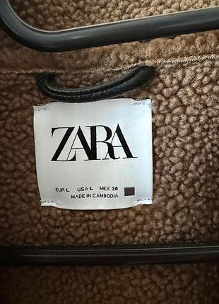 Дублянка zara коричнева 6