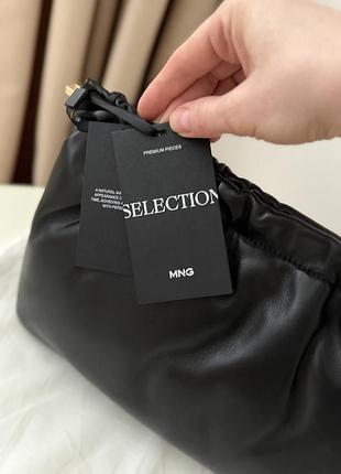 Шкіряний клатч mango з колекції selection 6