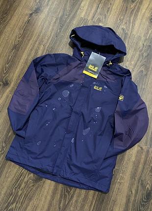 Чоловіча мембранна куртка jack wolfskin оригінал водовідштовхуюча new