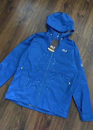 Мембранна куртка jack wolfskin texapore вітровка оригінал нова дощовик в похід гори