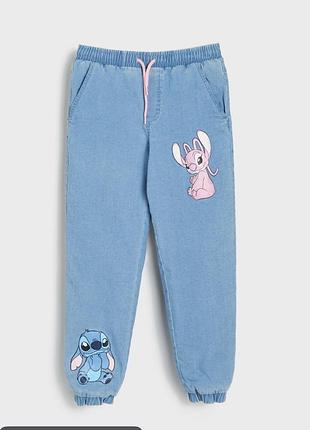 Джинси теплі на дівчинку jogger stitch