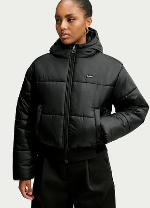 Оригінал! сша! жіноча куртка пуховик nike sportswear classic puffer therma-fit jacket iu3729-010