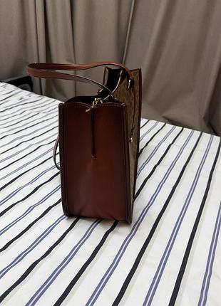 Оригінальна шкіряна сумка coach. 2