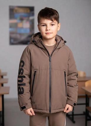 Zara весняна куртка парка вітровка 164, zara демисезонная куртка парка 140