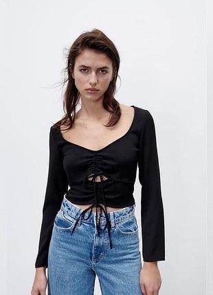 Лонгслив женский zara