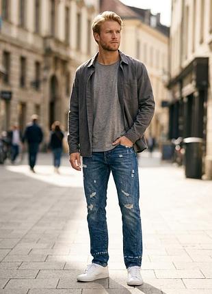G-star raw  джинси чоловічі 32/34 широкі