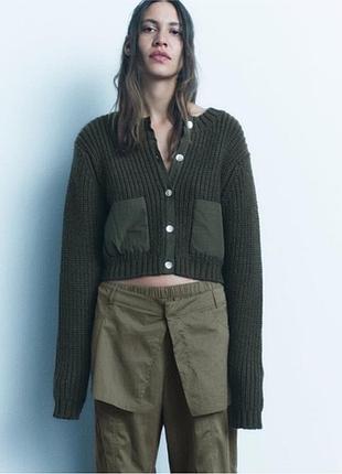 Кардиган zara 5