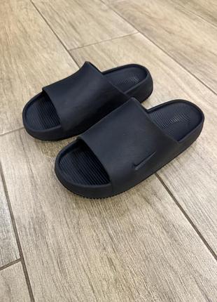 Оригінал nike calm slide black