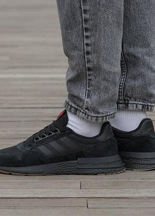 Кроссовки adidas zx 500 black