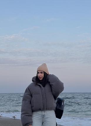 Пуховик куртка тедді 2