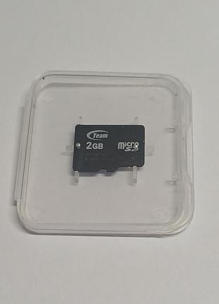 Продаю оригинальную карту памяти microsd team group на 2 гб.