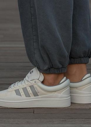 Кросівки adidas campus light bad bunny beige grey