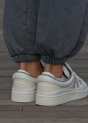 Кроссовки adidas campus light bad bunny beige grey 2