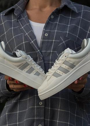 Кроссовки adidas campus light bad bunny beige grey 7
