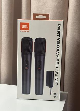 Jbl patybox мікрофони акумуляторне живлення