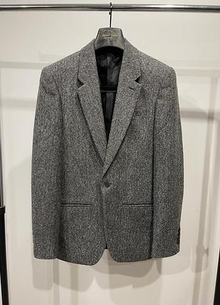 Чоловічий піджак river island вовняний сірий s