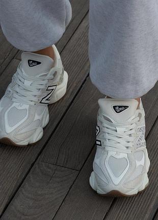 Кроссовки new balance 9060 beige leopard 4