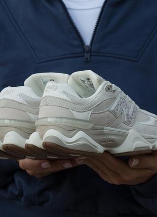 Кроссовки new balance 9060 beige leopard 7