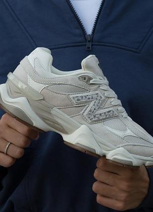 Кроссовки new balance 9060 beige leopard 9