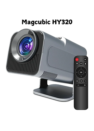 Проектор magcubic hy320 оригинал magcubic, 390ansi bt5.0 wifi 6
